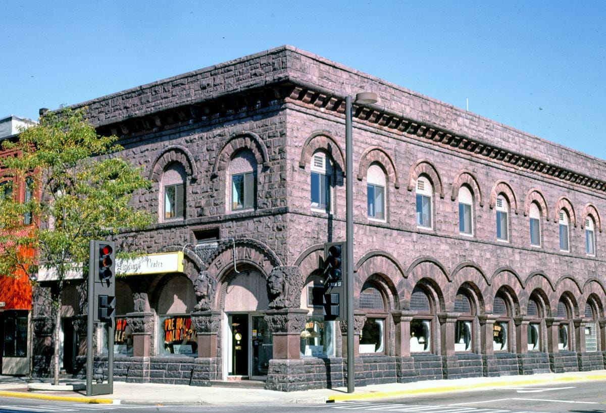 Historic Photo : 1988 Bank of 1st and Main, Fon Du Lac, Wisconsin | Margolies | Roadside America Collection | Vintage Wall Art :