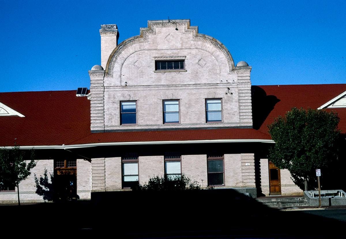 Historic Photo : 2003 Old railroad station, Yakima, Washington | Margolies | Roadside America Collection | Vintage Wall Art :