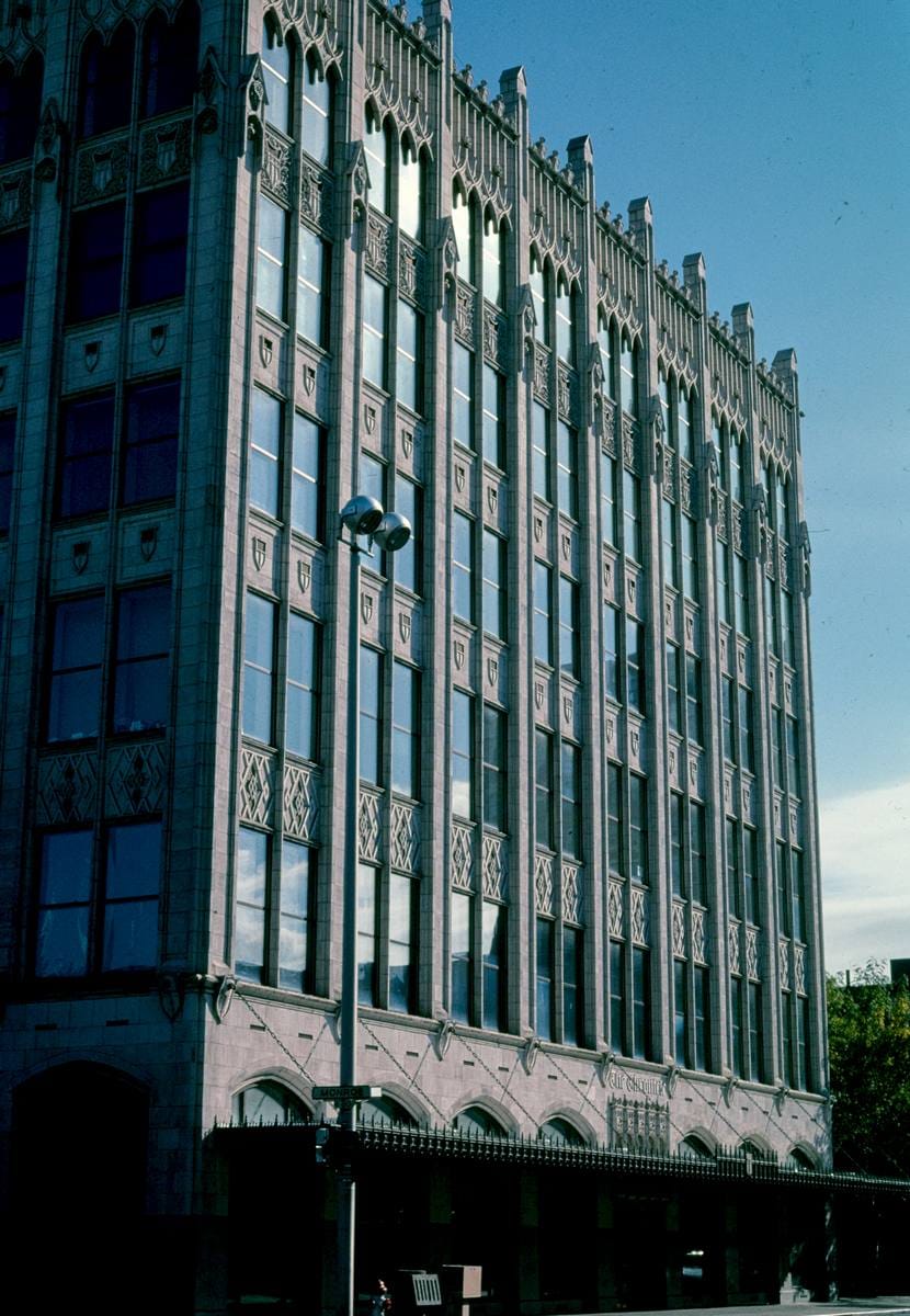 Historic Photo : 2003 Chronicle Building, 926 Sprague, Spokane, Washington | Margolies | Roadside America Collection | Vintage Wall Art :
