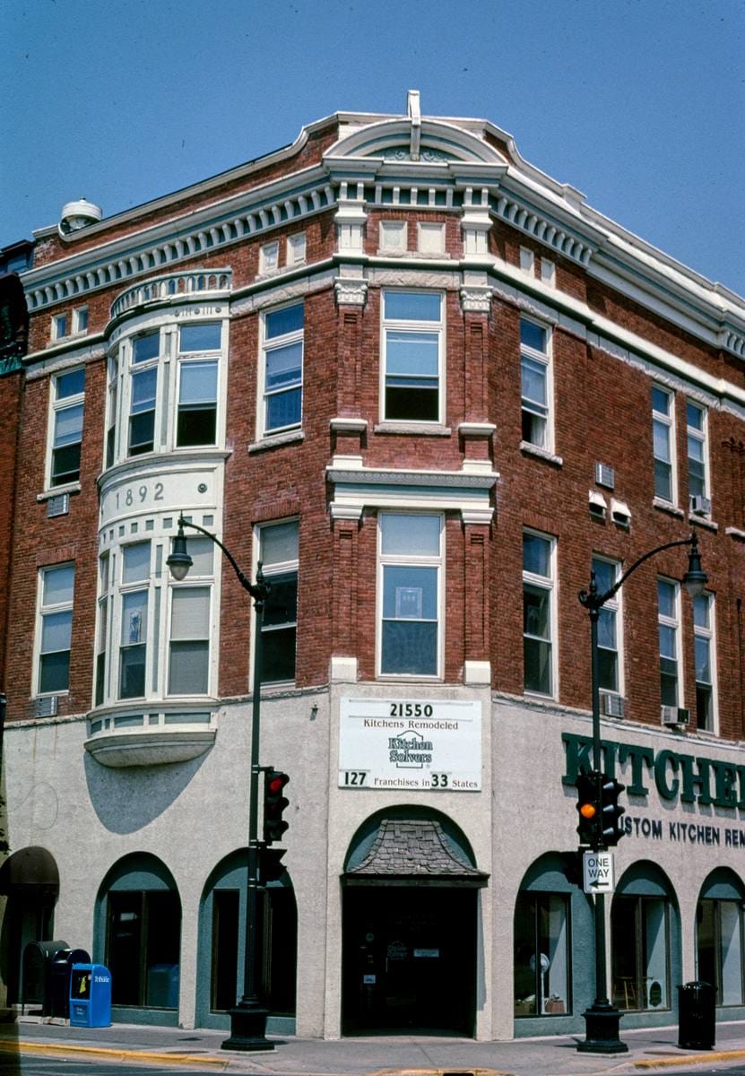Historic Photo : 2003 Kitchen Solvers (1892), 4th and Jay Streets, La Crosse, Wisconsin | Margolies | Roadside America Collection | Vintage Wall Art :