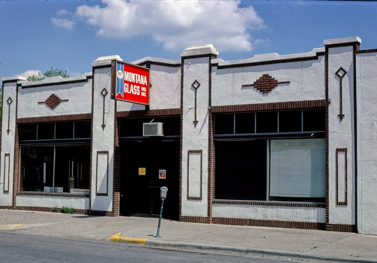 Historic Photo : 1980 Montana Glass, West 25th Street, Billings, Montana | Margolies | Roadside America Collection | Vintage Wall Art :