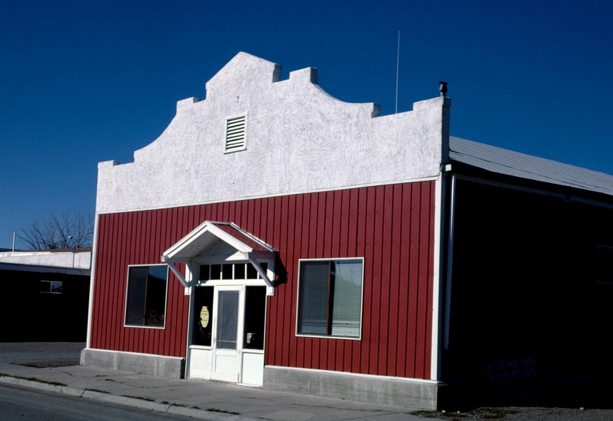 Historic Photo : 1987 Harlem Plumbing and Heating, Harlem, Montana | Margolies | Roadside America Collection | Vintage Wall Art :
