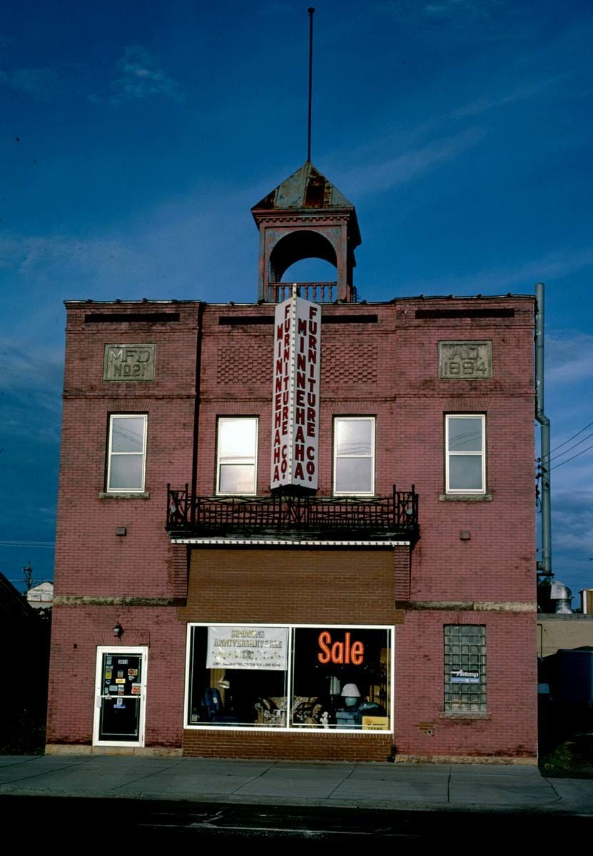 Historic Photo : 1984 Furniture store, Minneapolis, Minnesota | Margolies | Roadside America Collection | Vintage Wall Art :