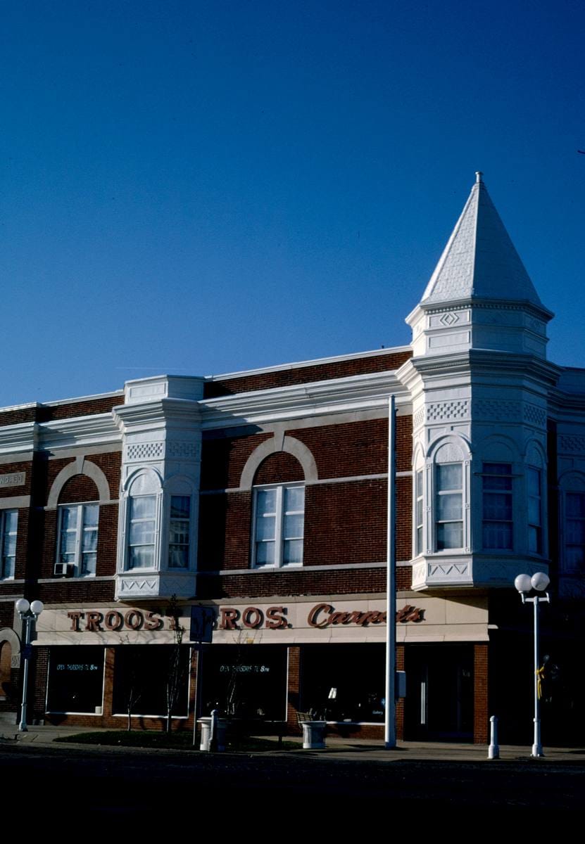 Historic Photo : 1991 Carpet Store, Saint Joseph, Michigan | Margolies | Roadside America Collection | Vintage Wall Art :