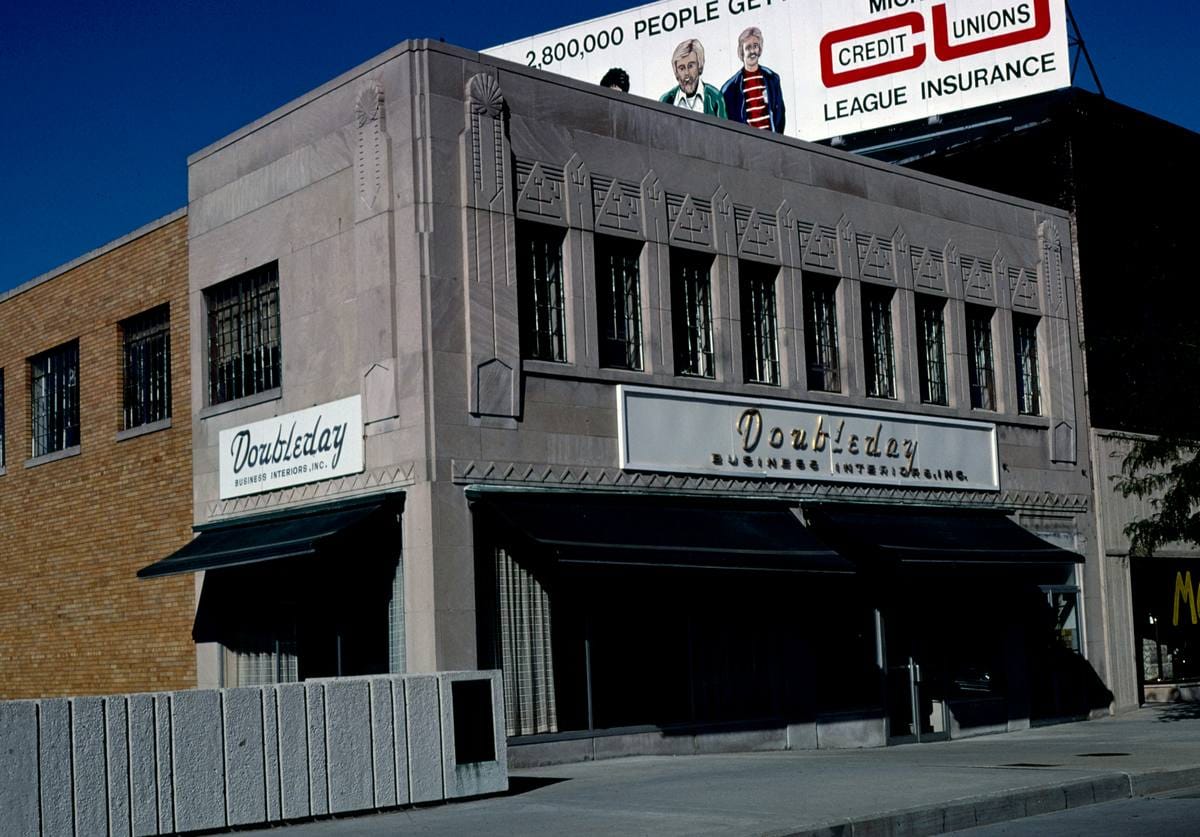 Historic Photo : 1980 Doubleday Interiors, Lansing, Michigan | Margolies | Roadside America Collection | Vintage Wall Art :
