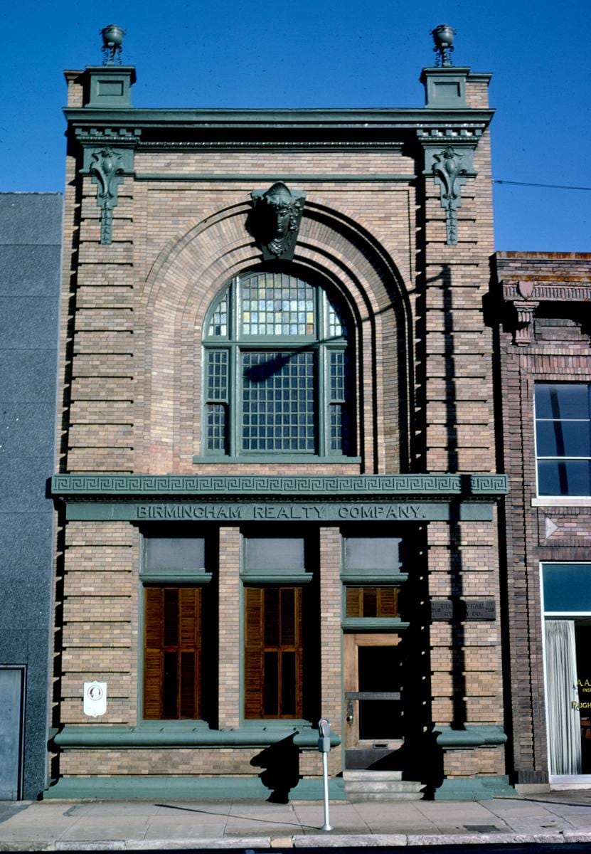Historic Photo : 1980 Birm Realty Co., Birmingham, Alabama | Margolies | Roadside America Collection | Vintage Wall Art :