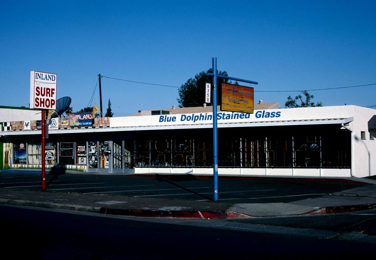 Historic Photo : 2003 Strip mall, La Mesa, California | Margolies | Roadside America Collection | Vintage Wall Art :