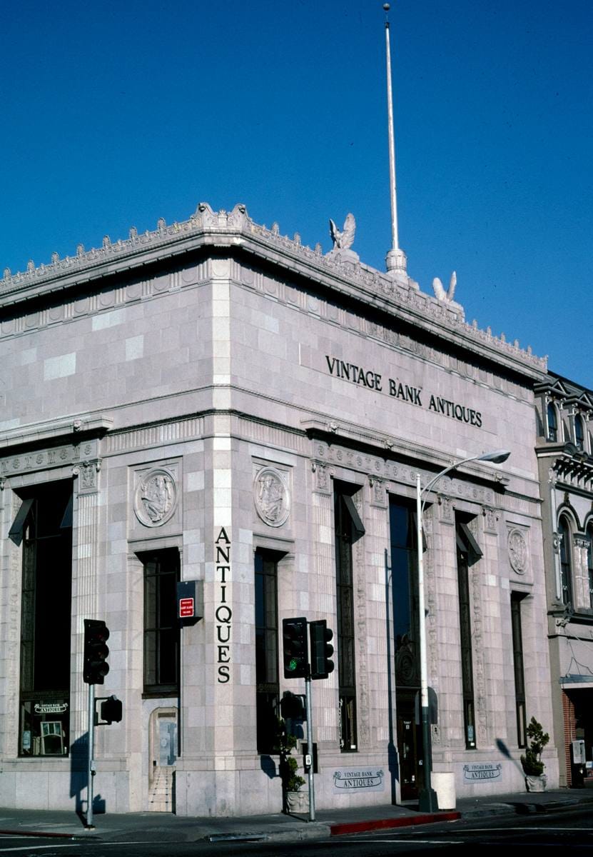 Historic Photo : 2003 Vintage Bank Antiques, Petaluma, California | Margolies | Roadside America Collection | Vintage Wall Art :