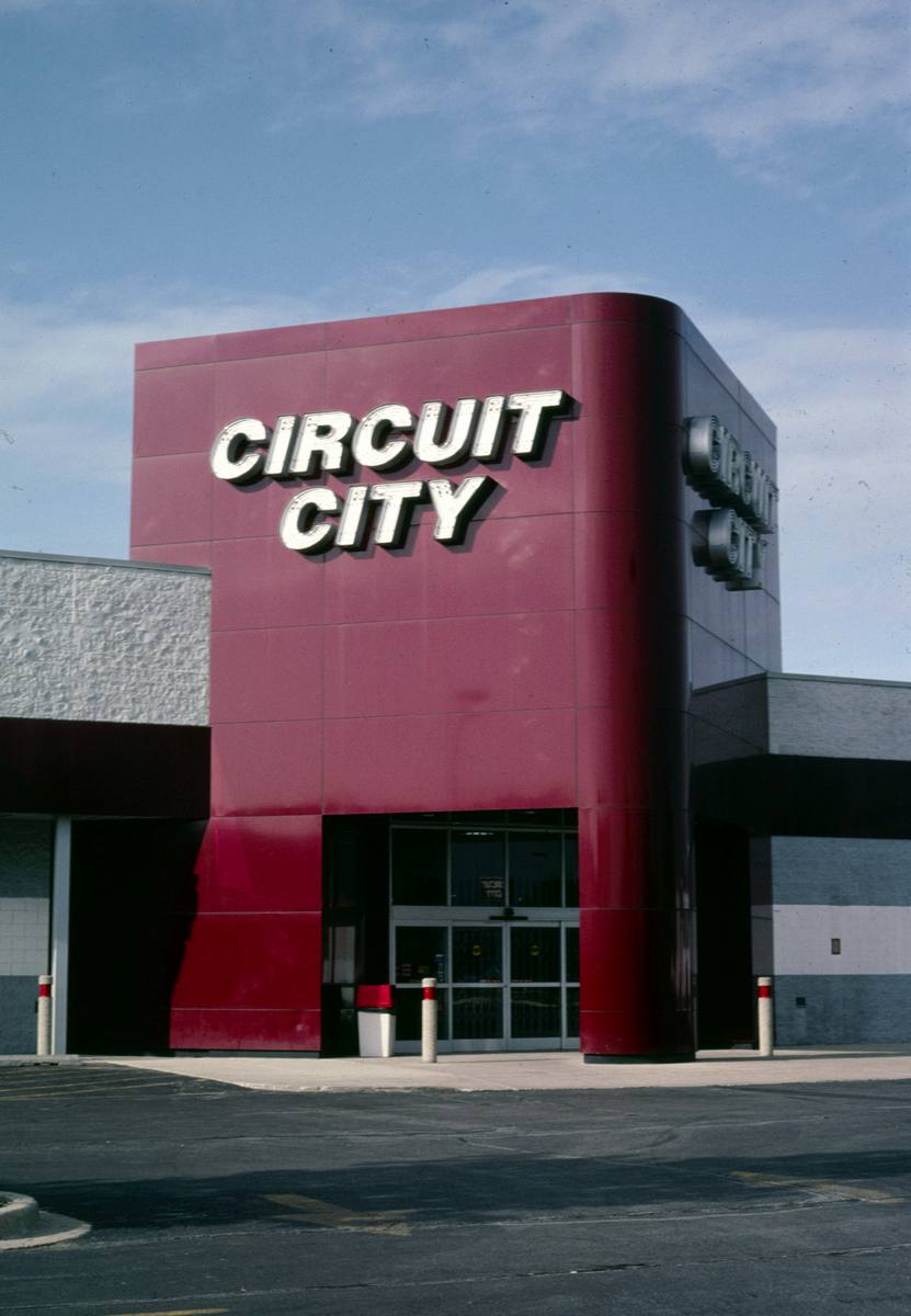 Historic Photo : 2003 Circuit City, Niles, Illinois | Margolies | Roadside America Collection | Vintage Wall Art :
