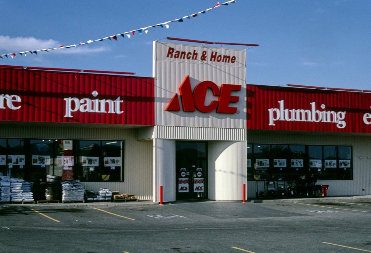 Historic Photo : 2004 ACE Hardware, Post Falls, Idaho | Margolies | Roadside America Collection | Vintage Wall Art :