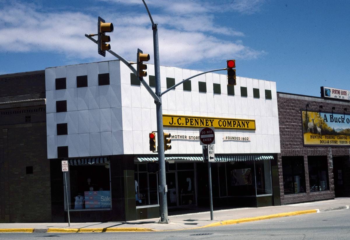 Historic Photo : 2004 J.C. Penny mother store, Kemmerer, Wyoming | Margolies | Roadside America Collection | Vintage Wall Art :