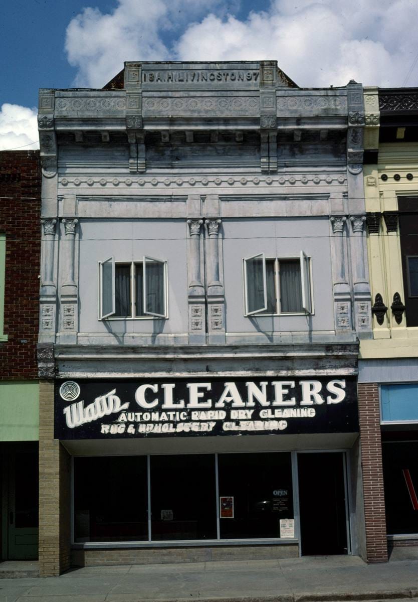 Historic Photo : 1982 Watts Cleaners, Rock Port, Missouri | Margolies | Roadside America Collection | Vintage Wall Art :