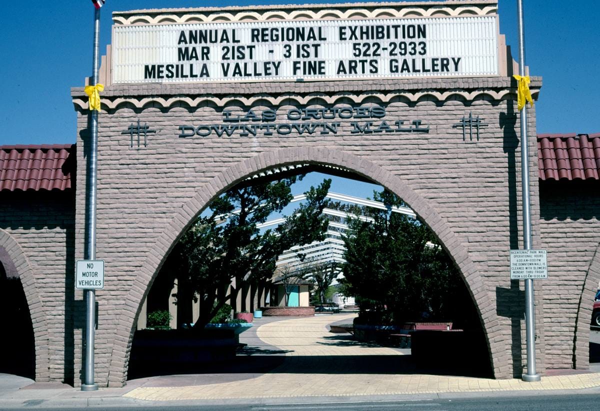 Historic Photo : 2003 Las Cruces downtown, Las Cruces, New Mexico | Margolies | Roadside America Collection | Vintage Wall Art :