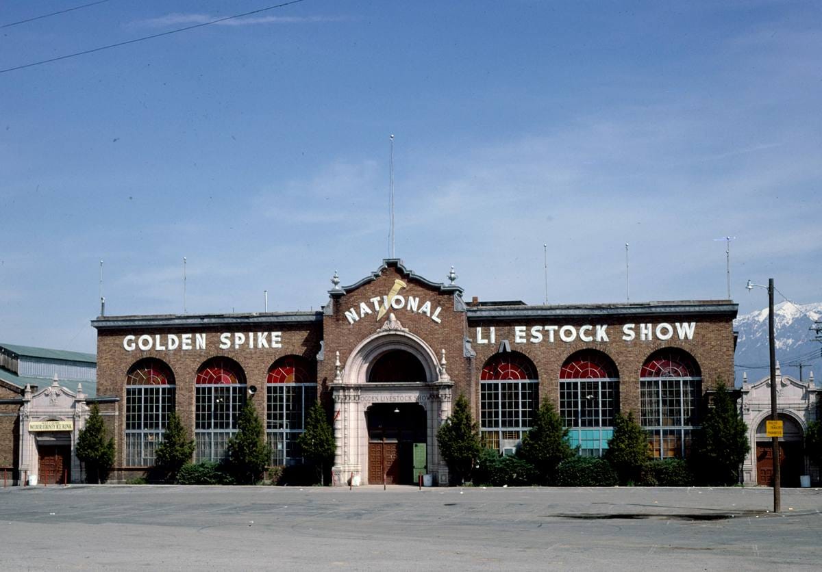 Historic Photo : 1980 Golden Spike National Livestock Show, Ogden, Utah | Margolies | Roadside America Collection | Vintage Wall Art :