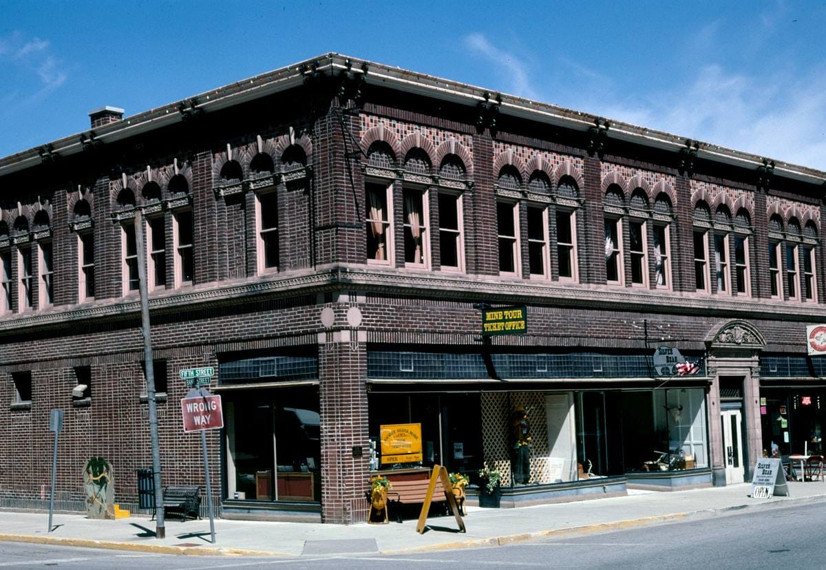 Historic Photo : 2004 Commercial building, Wallace, Idaho | Margolies | Roadside America Collection | Vintage Wall Art :