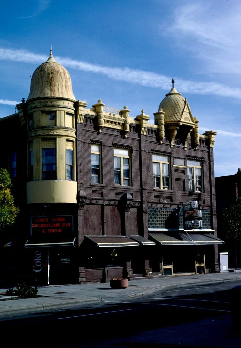 Historic Photo : 1988 Rudnick Building, Stevens Point, Wisconsin | Margolies | Roadside America Collection | Vintage Wall Art :