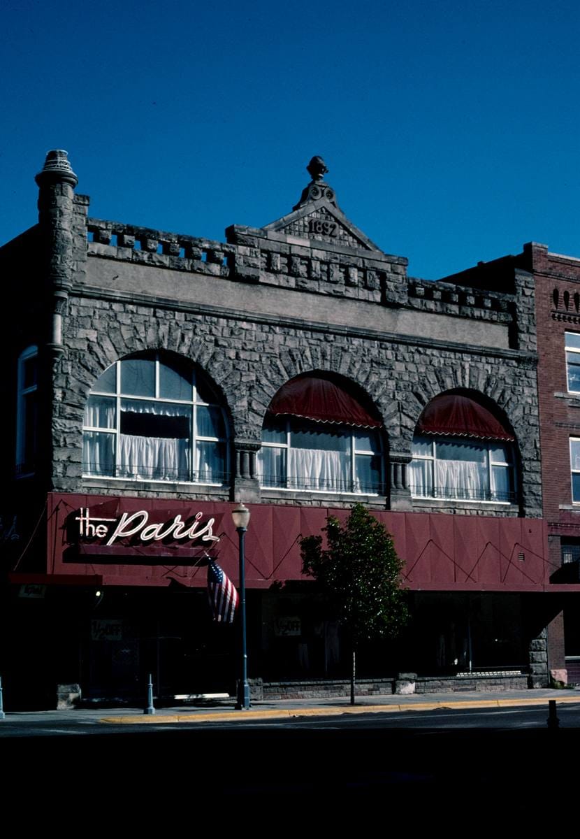 Historic Photo : 2004 The Paris Center, Pocatello, Idaho | Margolies | Roadside America Collection | Vintage Wall Art :