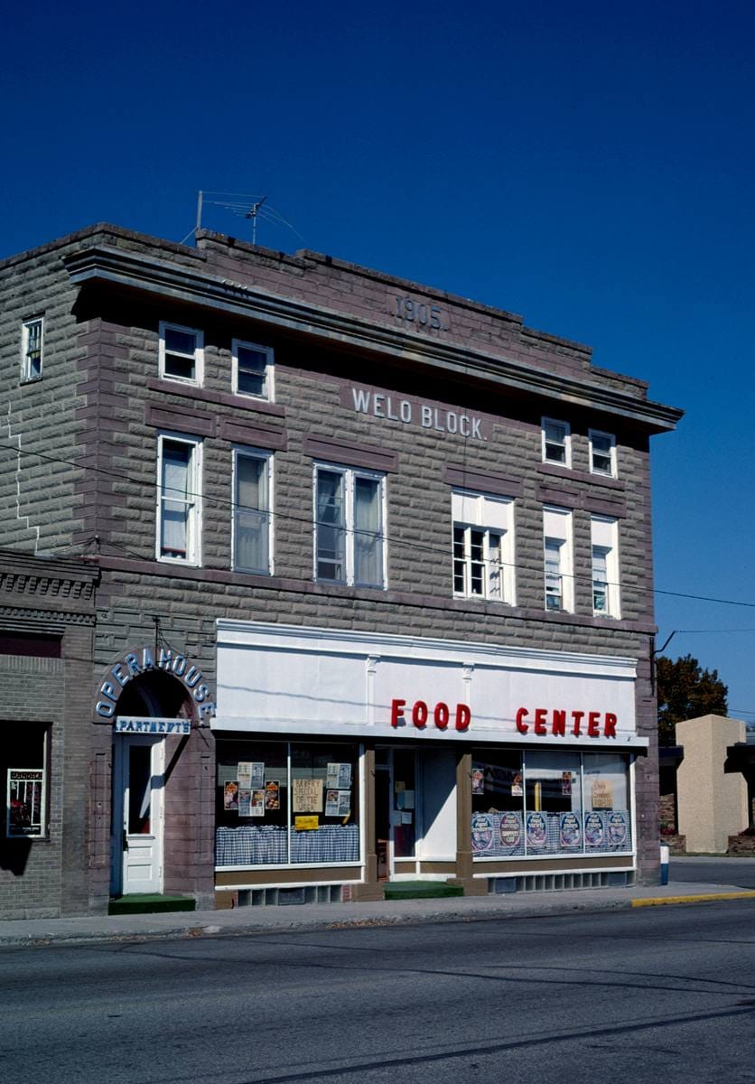 Historic Photo : 1987 Weld Block, Velva, North Dakota | Margolies | Roadside America Collection | Vintage Wall Art :