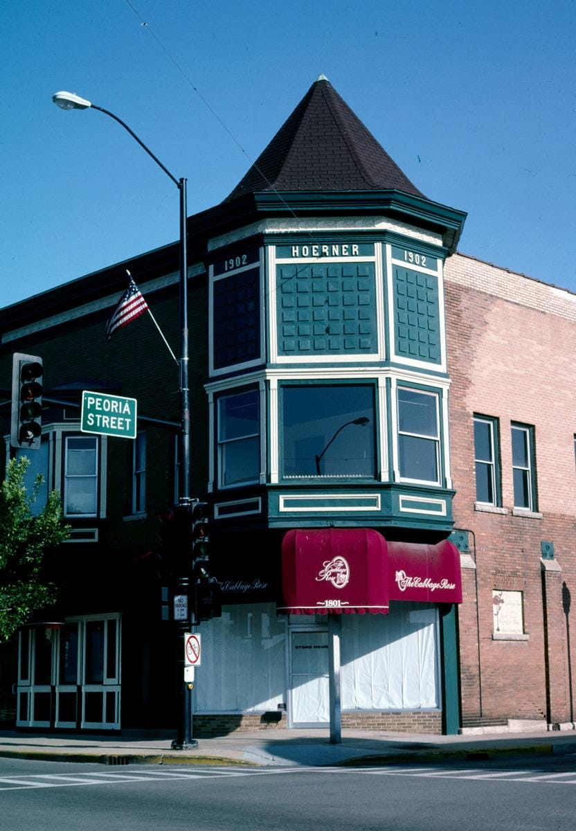 Historic Photo : 2003 Hoerner Building, Peru, Illinois | Margolies | Roadside America Collection | Vintage Wall Art :