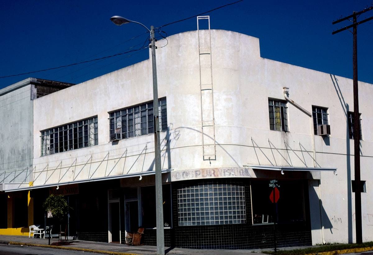Historic Photo : 1980 Commercial building, Tarpon Springs, Florida | Margolies | Roadside America Collection | Vintage Wall Art :