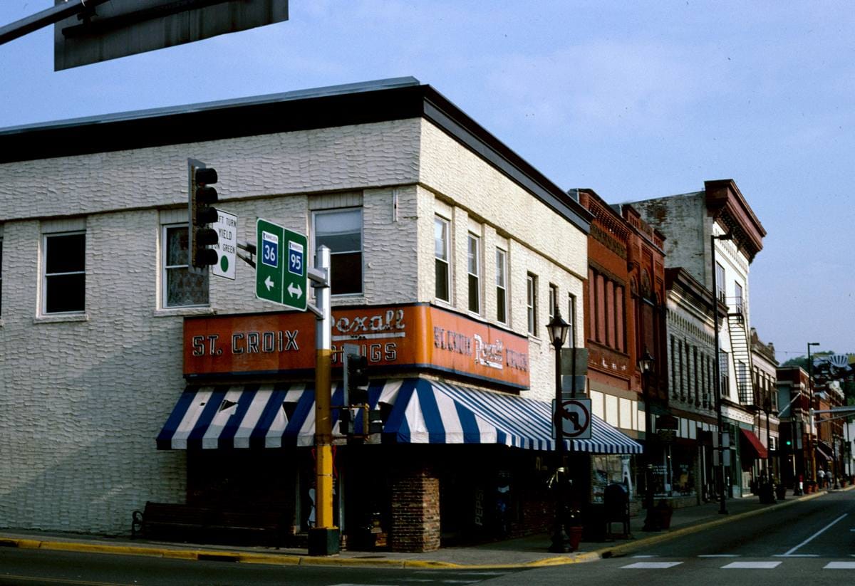 Historic Photo : 2003 Main Street, Stillwater, Minnesota | Margolies | Roadside America Collection | Vintage Wall Art :