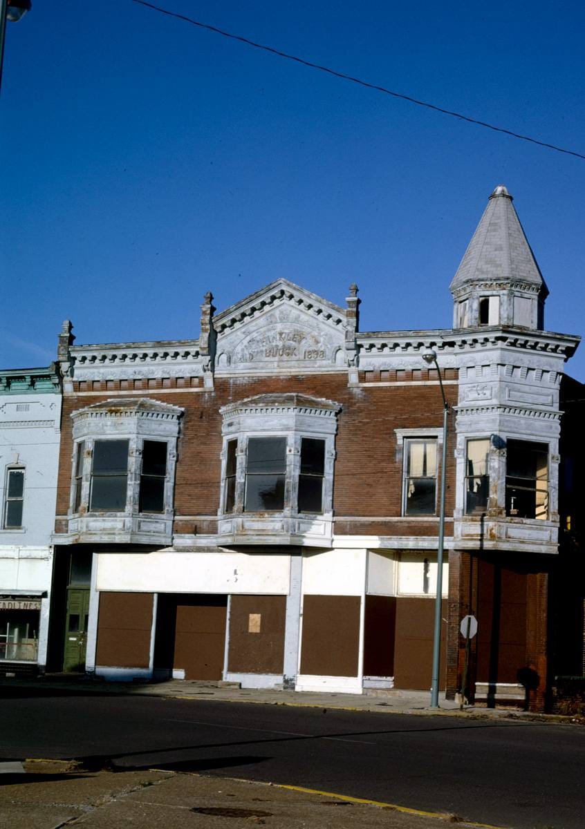 Historic Photo : 1991 Hinkley Block, Benton Harbor, Michigan | Margolies | Roadside America Collection | Vintage Wall Art :