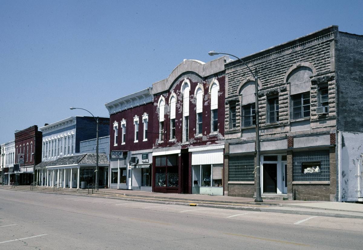 Historic Photo : 2003 Main Street, Galva, Illinois | Margolies | Roadside America Collection | Vintage Wall Art :