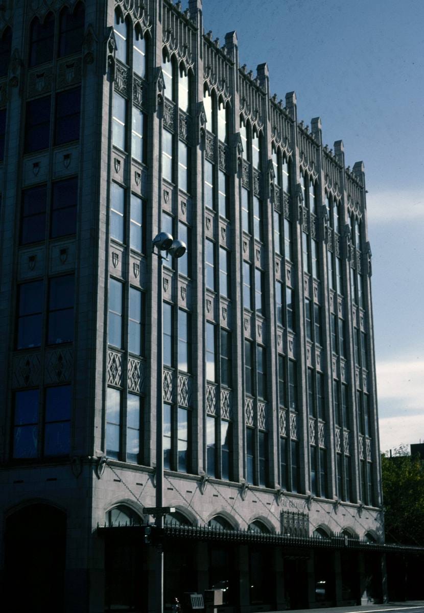 Historic Photo : 2003 Chronicle Building, Spokane, Washington | Margolies | Roadside America Collection | Vintage Wall Art :