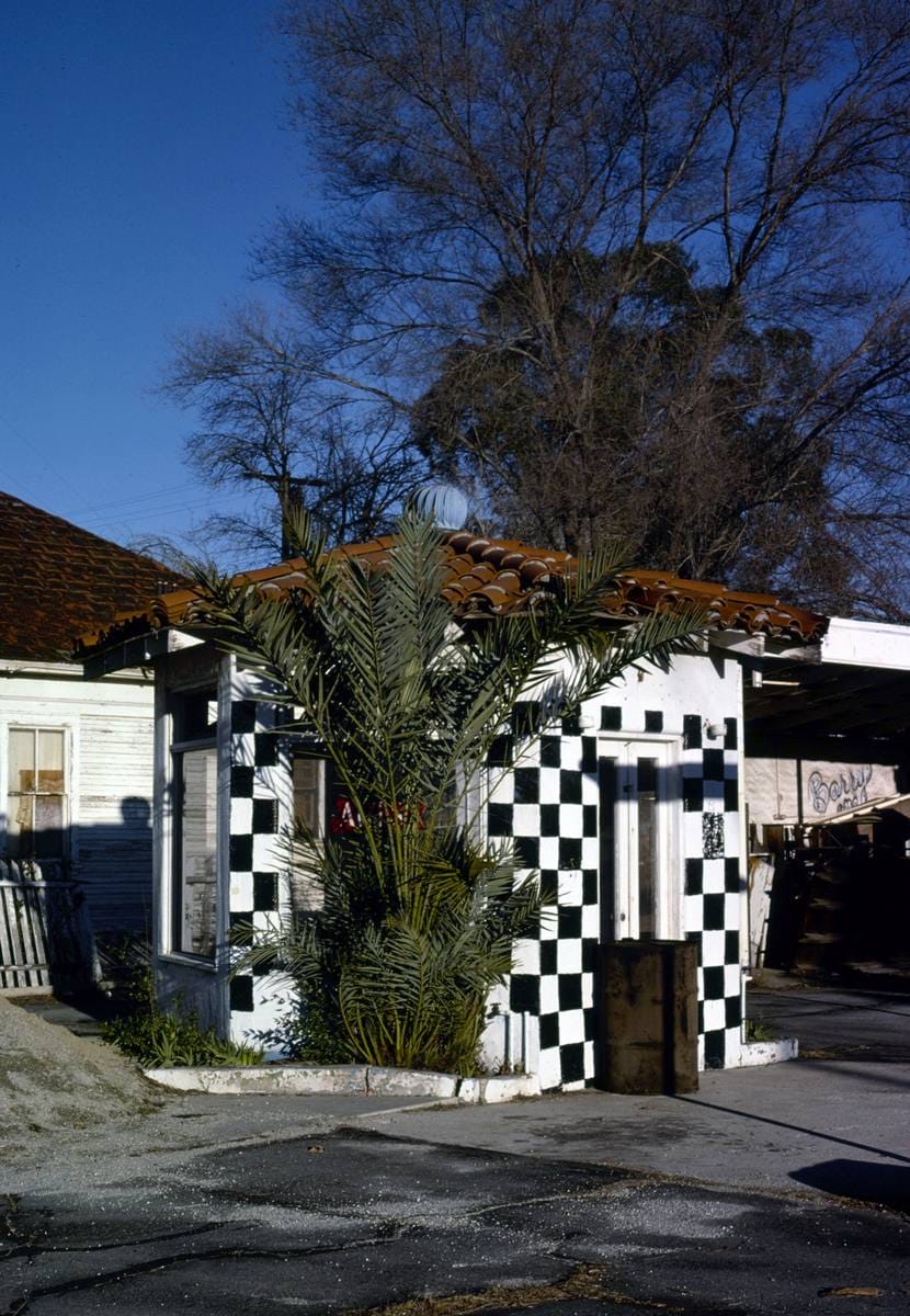 Historic Photo : 1978 Old gas station, Beaumont, California | Margolies | Roadside America Collection | Vintage Wall Art :