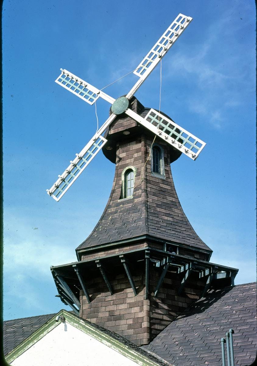 Historic Photo : 1978 Sterling Windmill Service, Parkersburg, West Virginia | Margolies | Roadside America Collection | Vintage Wall Art :
