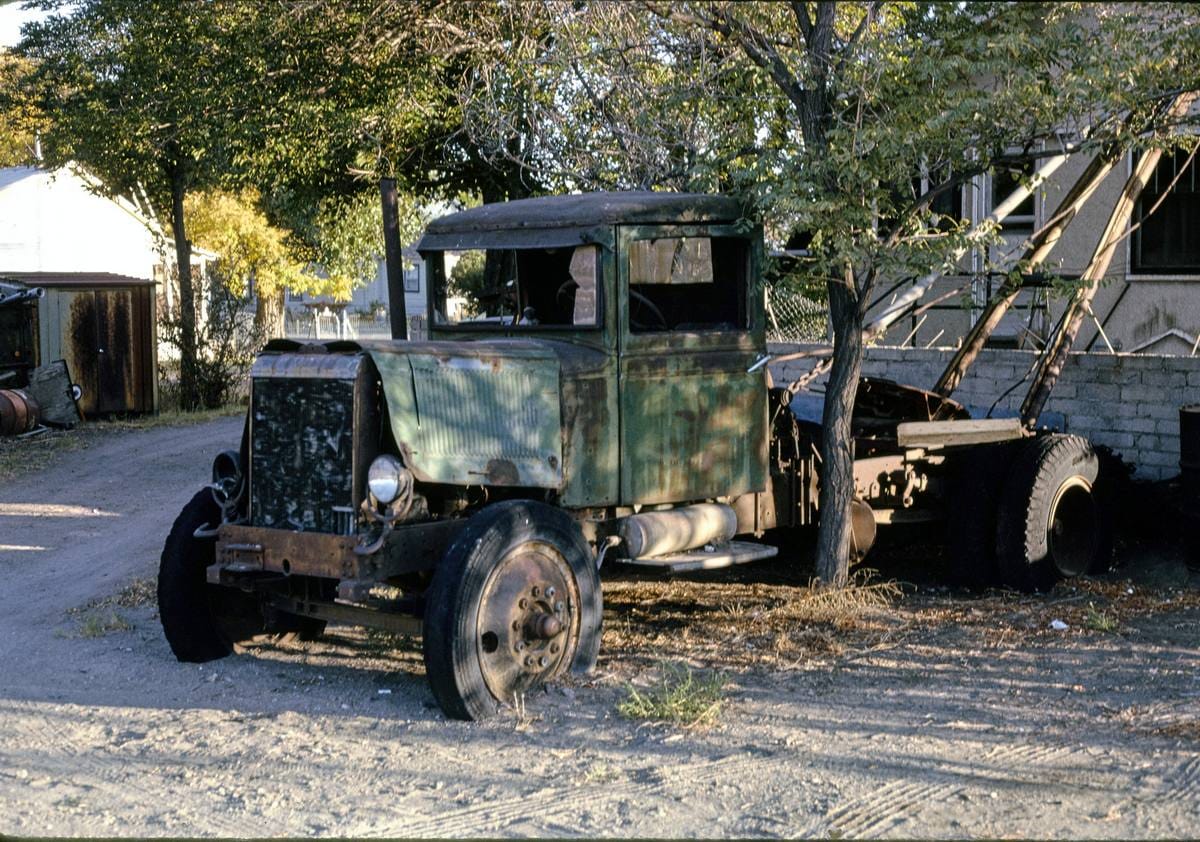 Historic Photo : 1991 Old Town Truck, Winnemucca, Nevada | Margolies | Roadside America Collection | Vintage Wall Art :
