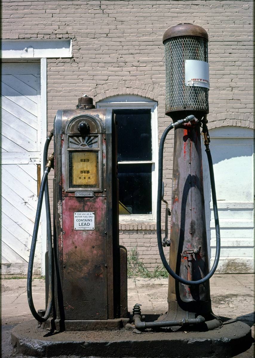 Historic Photo : 1980 Pumps, Spearfish, South Dakota | Margolies | Roadside America Collection | Vintage Wall Art :