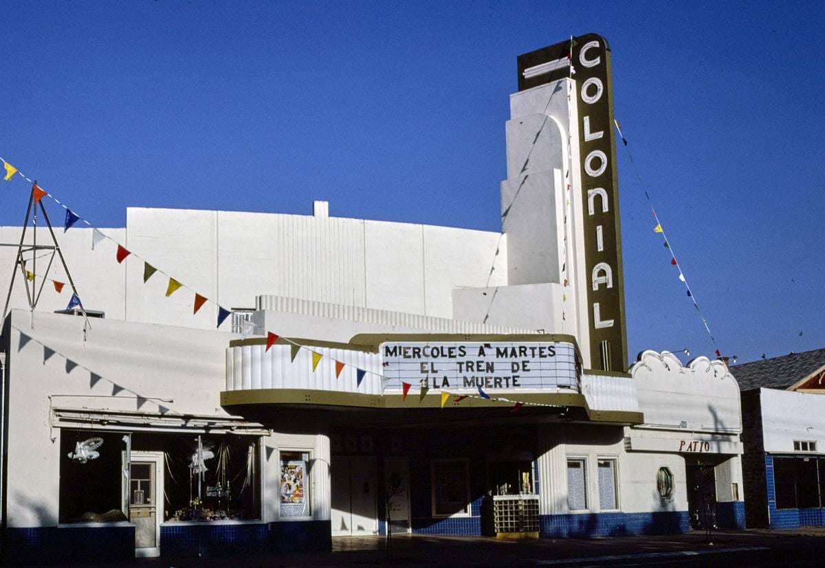 Historic Photo : 1980 Colonial Theater, Sacramento, California | Margolies | Roadside America Collection | Vintage Wall Art :
