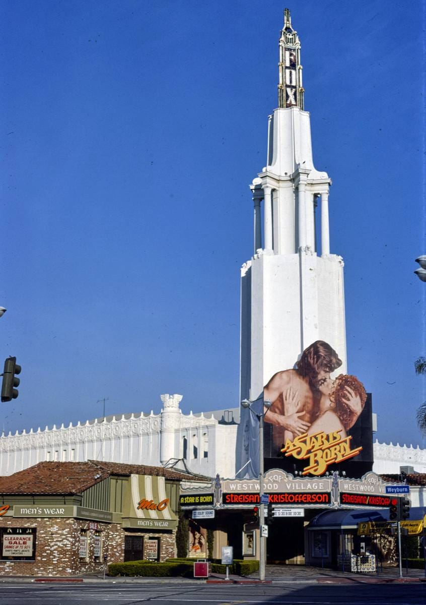 Historic Photo : 1977 Fox Westwood Village Theater, Westwood, California | Margolies | Roadside America Collection | Vintage Wall Art :