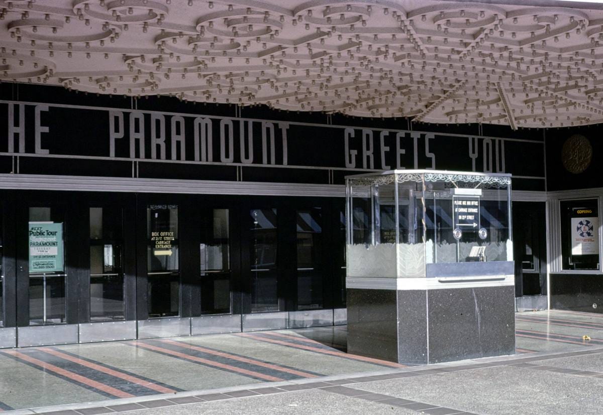 Historic Photo : 1978 Paramount Theater, Oakland, California | Margolies | Roadside America Collection | Vintage Wall Art :