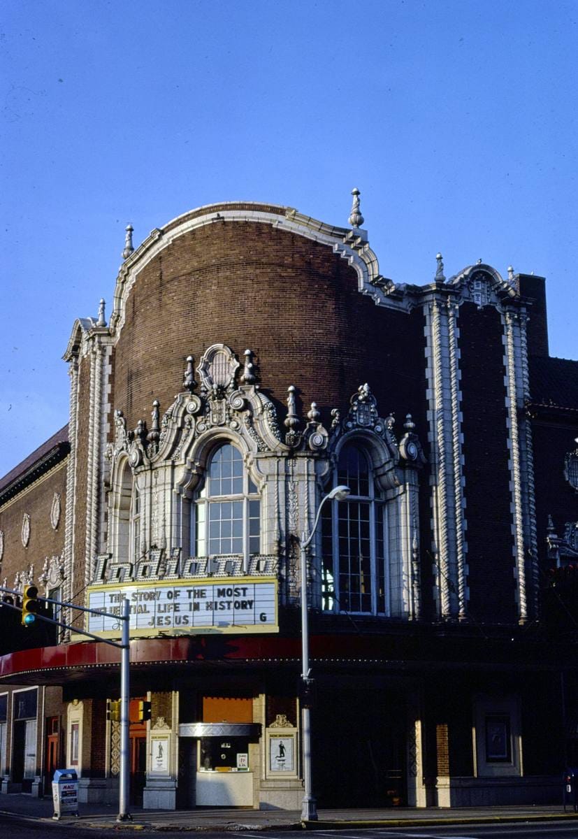 Historic Photo : 1980 Indiana Theater, Terre Haute, Indiana | Margolies | Roadside America Collection | Vintage Wall Art :