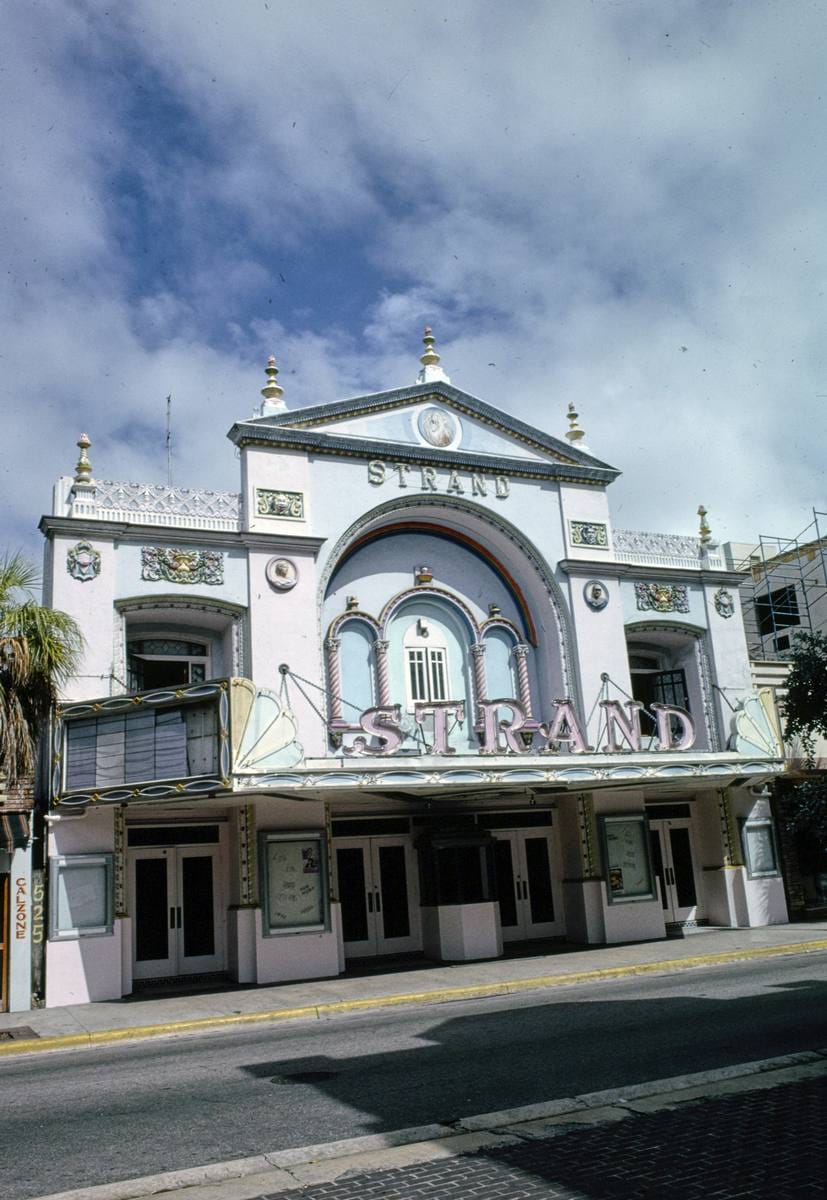 Historic Photo : 1985 Strand Theater, Key West, Florida | Margolies | Roadside America Collection | Vintage Wall Art :