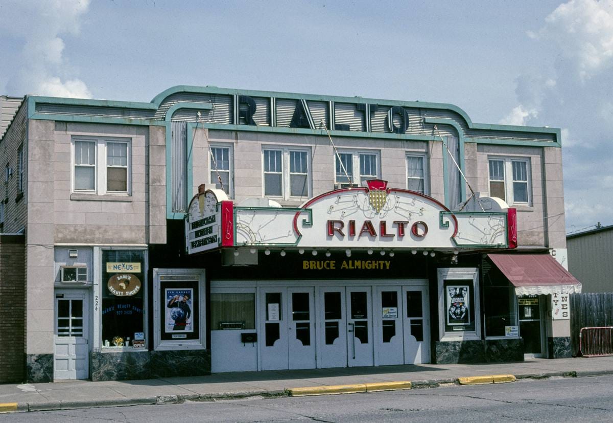 Historic Photo : 2003 Rialto Theater, Aitkin, Minnesota | Margolies | Roadside America Collection | Vintage Wall Art :