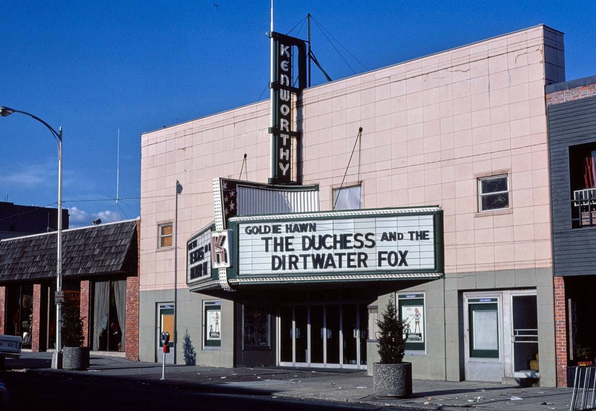 Historic Photo : 1976 Kenworthy Theater, Moscow, Idaho | Margolies | Roadside America Collection | Vintage Wall Art :