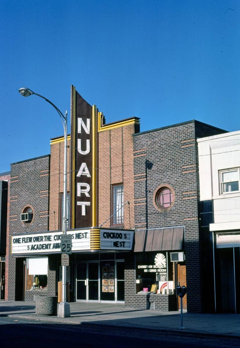 Historic Photo : 1976 Nuart Theater, Moscow, Idaho | Margolies | Roadside America Collection | Vintage Wall Art :
