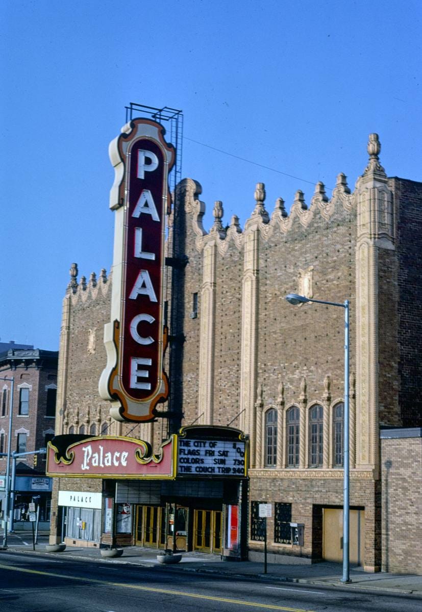 Historic Photo : 1988 Palace Theater, Canton, Ohio | Margolies | Roadside America Collection | Vintage Wall Art :