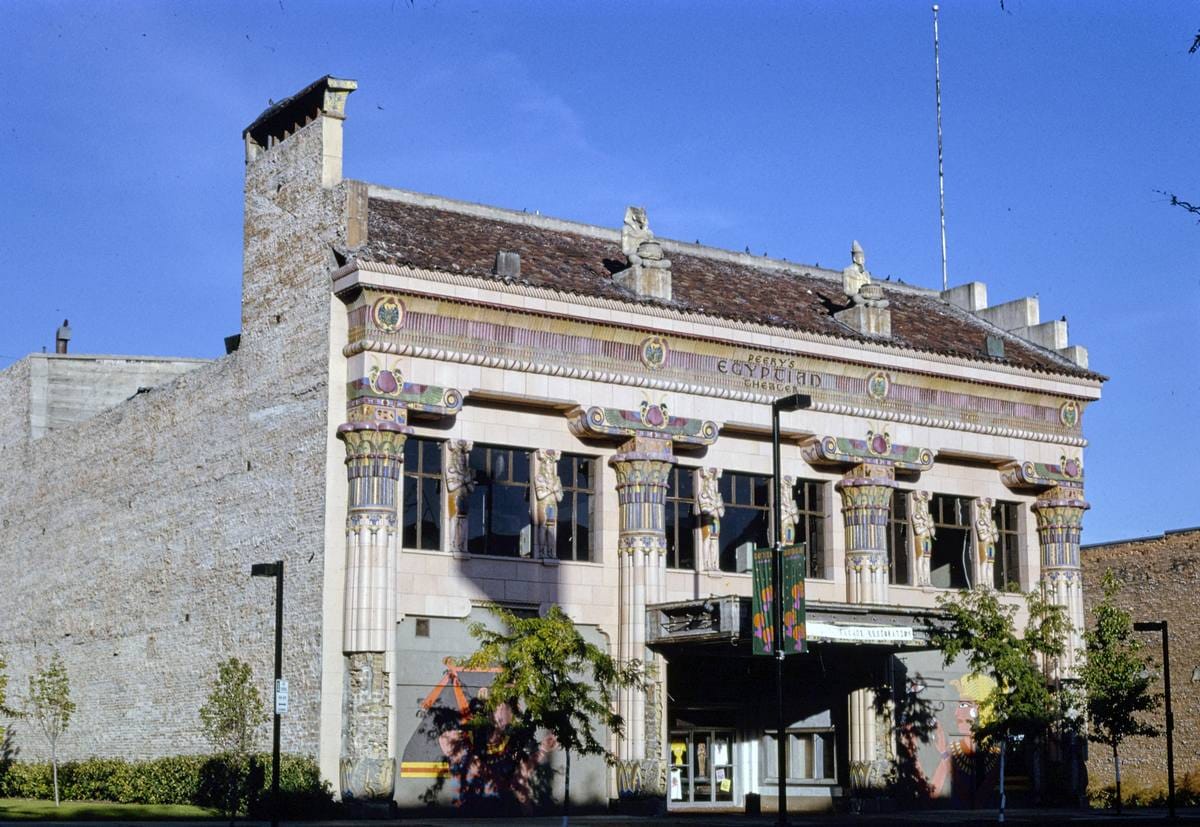 Historic Photo : 1991 Egyptian Theater, Ogden, Utah | Margolies | Roadside America Collection | Vintage Wall Art :