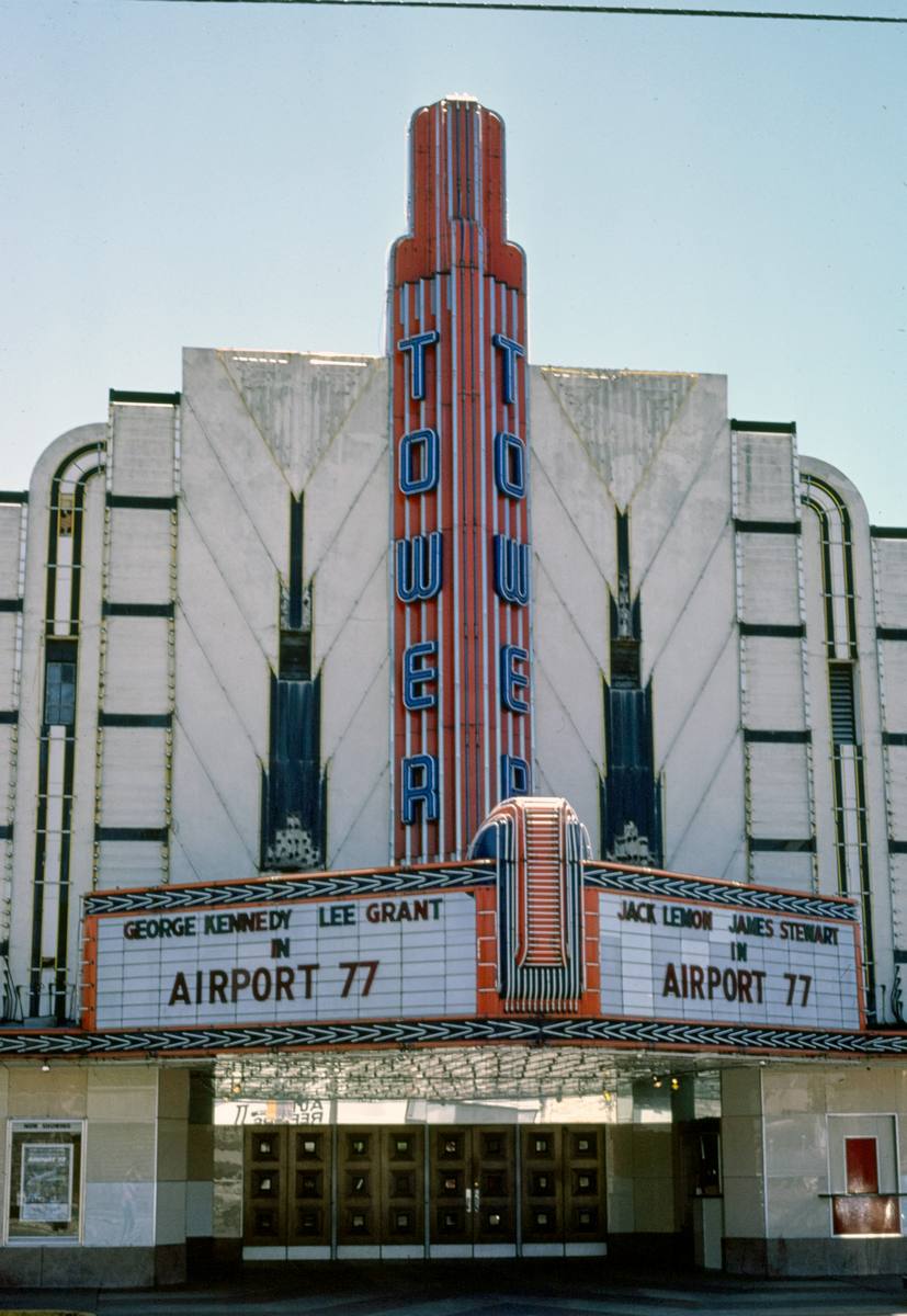 Historic Photo : 1977 Tower Theater, Houston, Texas | Margolies | Roadside America Collection | Vintage Wall Art :