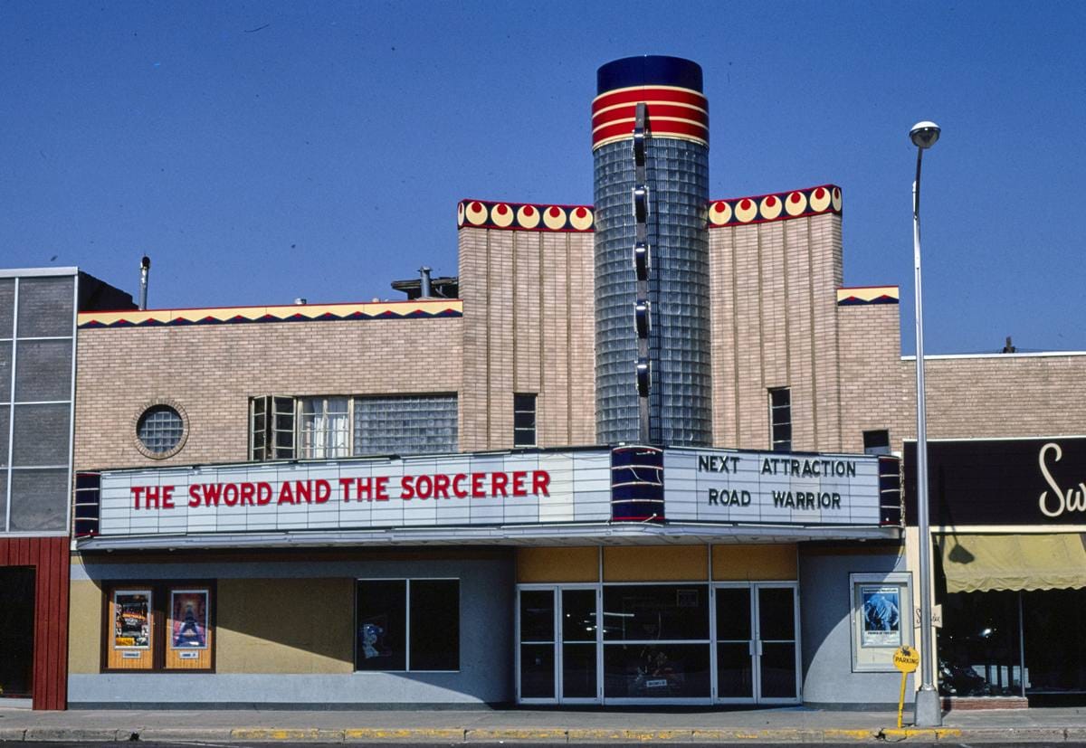 Historic Photo : 1982 State Theater, Clovis, New Mexico | Margolies | Roadside America Collection | Vintage Wall Art :