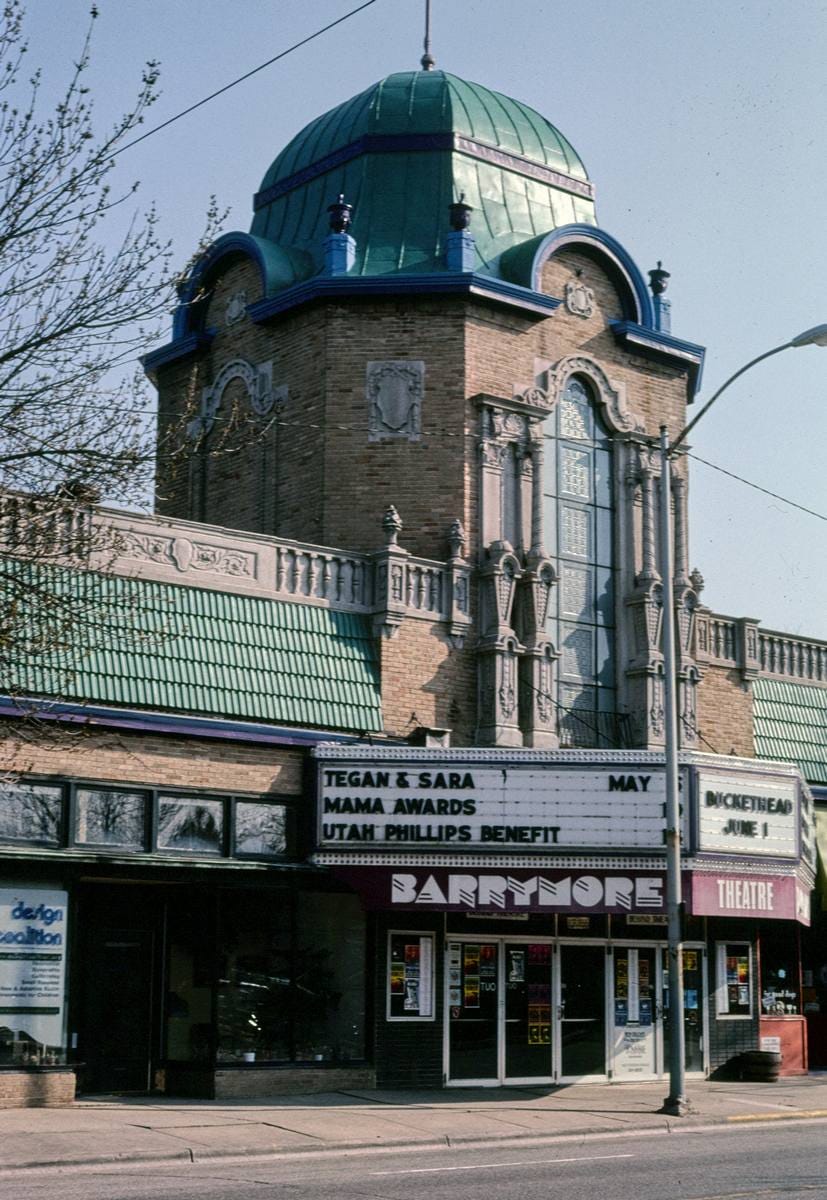 Historic Photo : 2008 Barrymore Theater, Madison, Wisconsin | Margolies | Roadside America Collection | Vintage Wall Art :