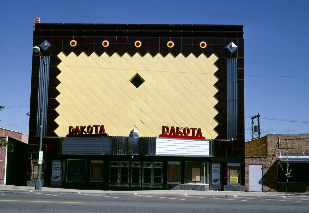 Historic Photo : 1987 Dakota Theater, Yankton, South Dakota | Margolies | Roadside America Collection | Vintage Wall Art :