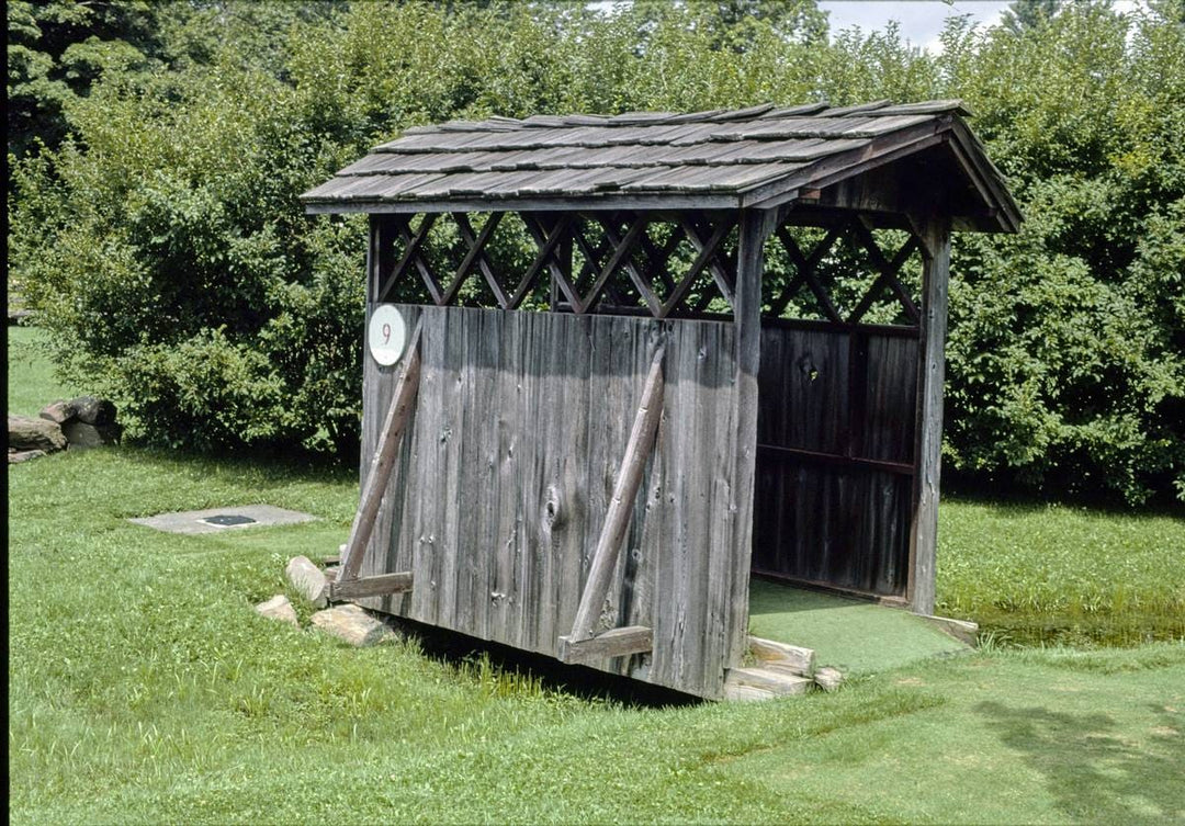 Historic Photo : 1987 Hutsie Putsie mini golf, Deposit, New York | Margolies | Roadside America Collection | Vintage Wall Art :