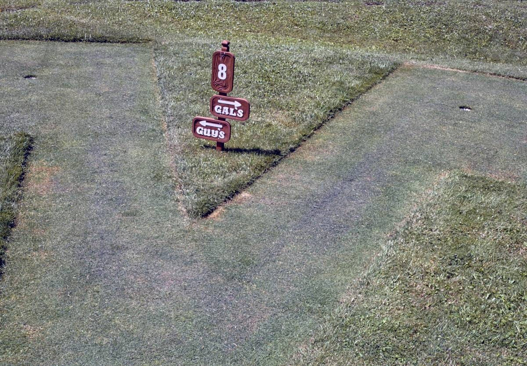 Historic Photo : 1987 Hutsie Putsie mini golf, hole 8 detail, Deposit, New York | Margolies | Roadside America Collection | Vintage Wall Art :