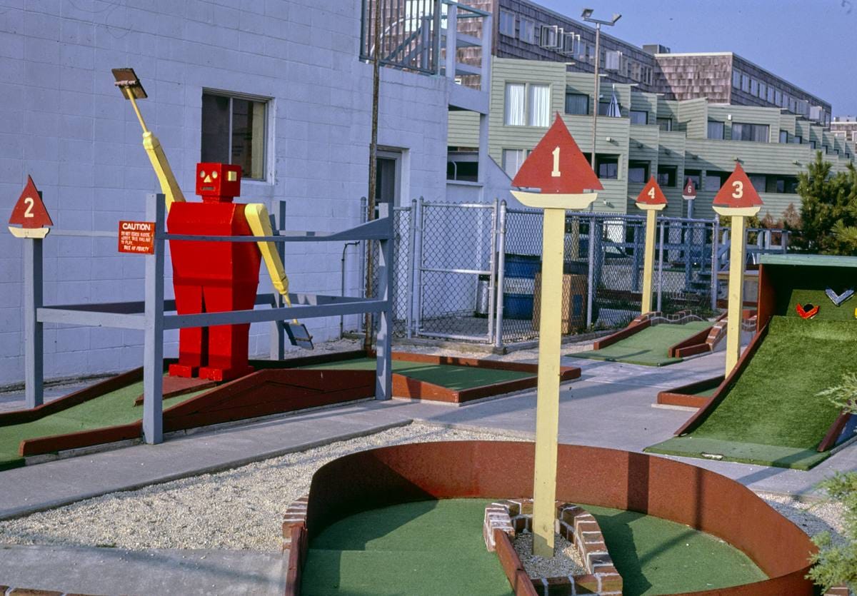 Historic Photo : 1985 Sea View Golf, Rehoboth Beach, Delaware | Margolies | Roadside America Collection | Vintage Wall Art :