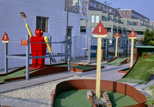 Historic Photo : 1985 Sea View Golf, Rehoboth Beach, Delaware | Margolies | Roadside America Collection | Vintage Wall Art :